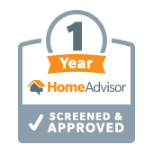 Home Advisor Badge: 1-Year Screened & Approved